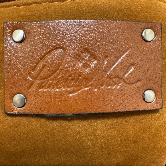 Patricia Nash Verzi Retro Colorblock Leather Patchwork Tote NWT - Picture 10 of 11